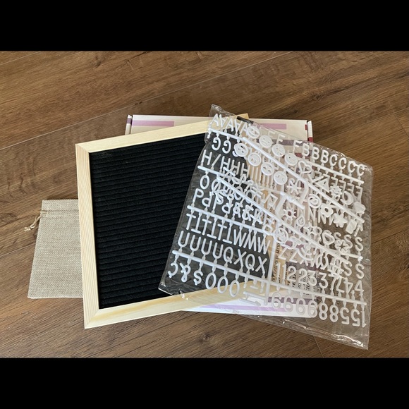 XO Sienna-NWT Felt Message Board - Picture 2 of 10